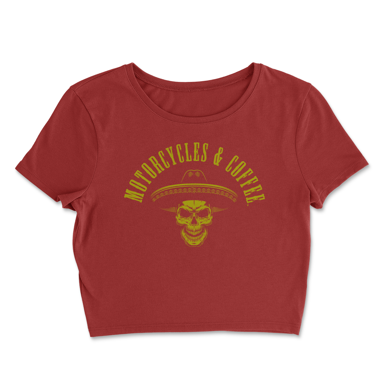Built for women riders who live the lifestyle, this crop top delivers all-day comfort with a bold, vintage edge.