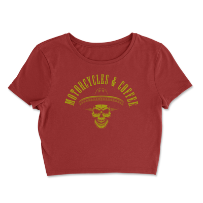 Built for women riders who live the lifestyle, this crop top delivers all-day comfort with a bold, vintage edge.