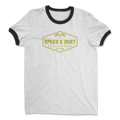 Speed & Dust Retro - Ringer T-Shirt