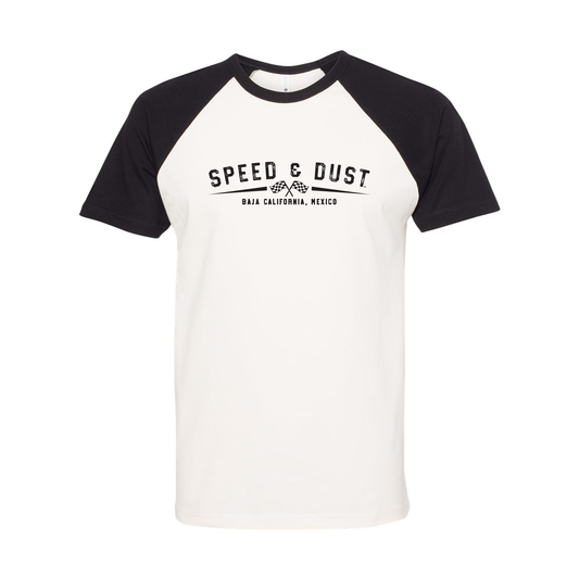 Speed & Dust Baja - Raglan T-Shirt
