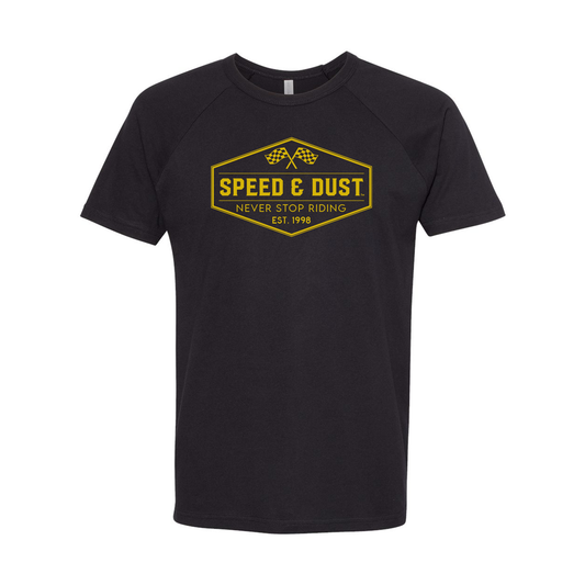 Speed & Dust Retro - Raglan T-Shirt