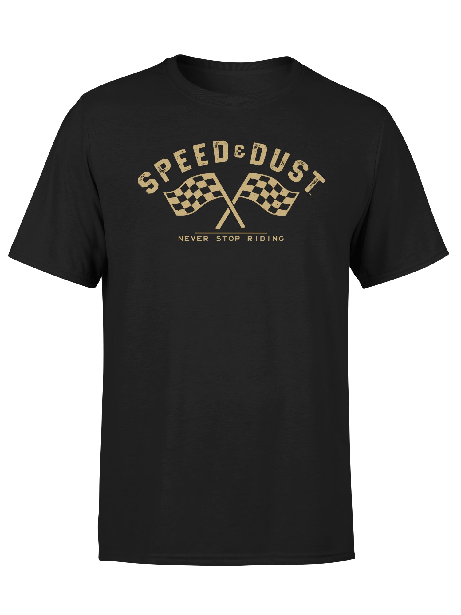 Speed & Dust NeverStopRiding - Short Sleeve T-Shirt
