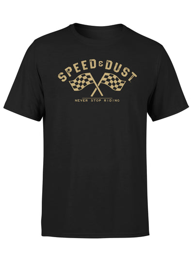 Speed & Dust NeverStopRiding - Short Sleeve T-Shirt