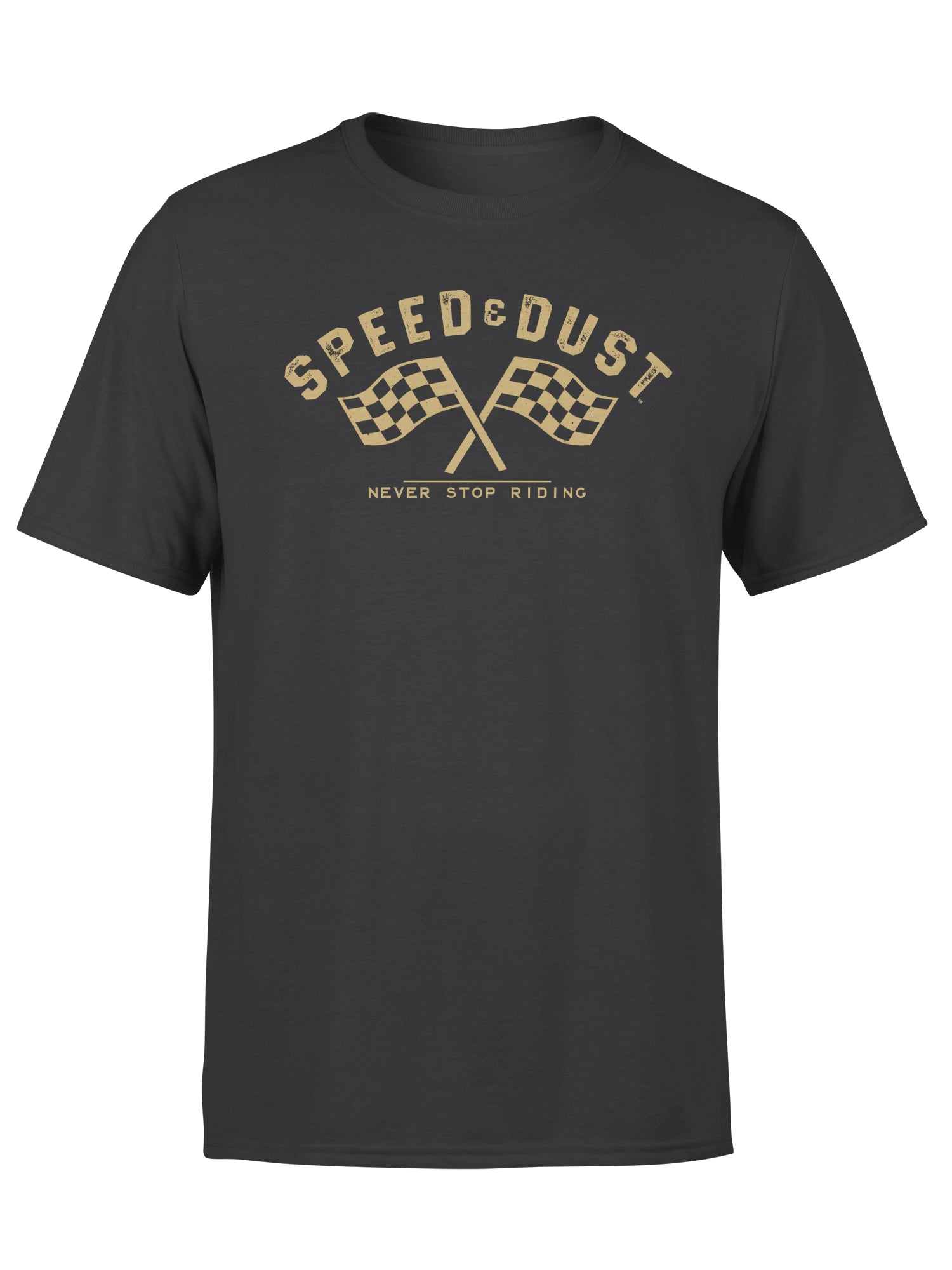 Speed & Dust NeverStopRiding - Short Sleeve T-Shirt