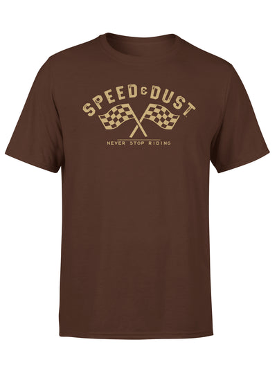 Speed & Dust NeverStopRiding - Short Sleeve T-Shirt