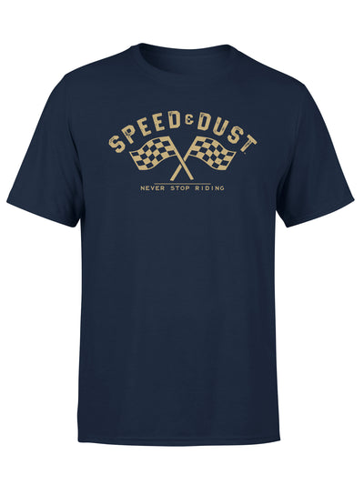 Speed & Dust NeverStopRiding - Short Sleeve T-Shirt