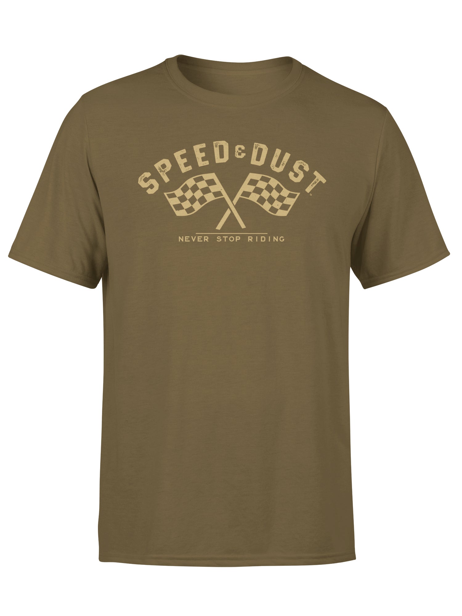 Speed & Dust NeverStopRiding - Short Sleeve T-Shirt