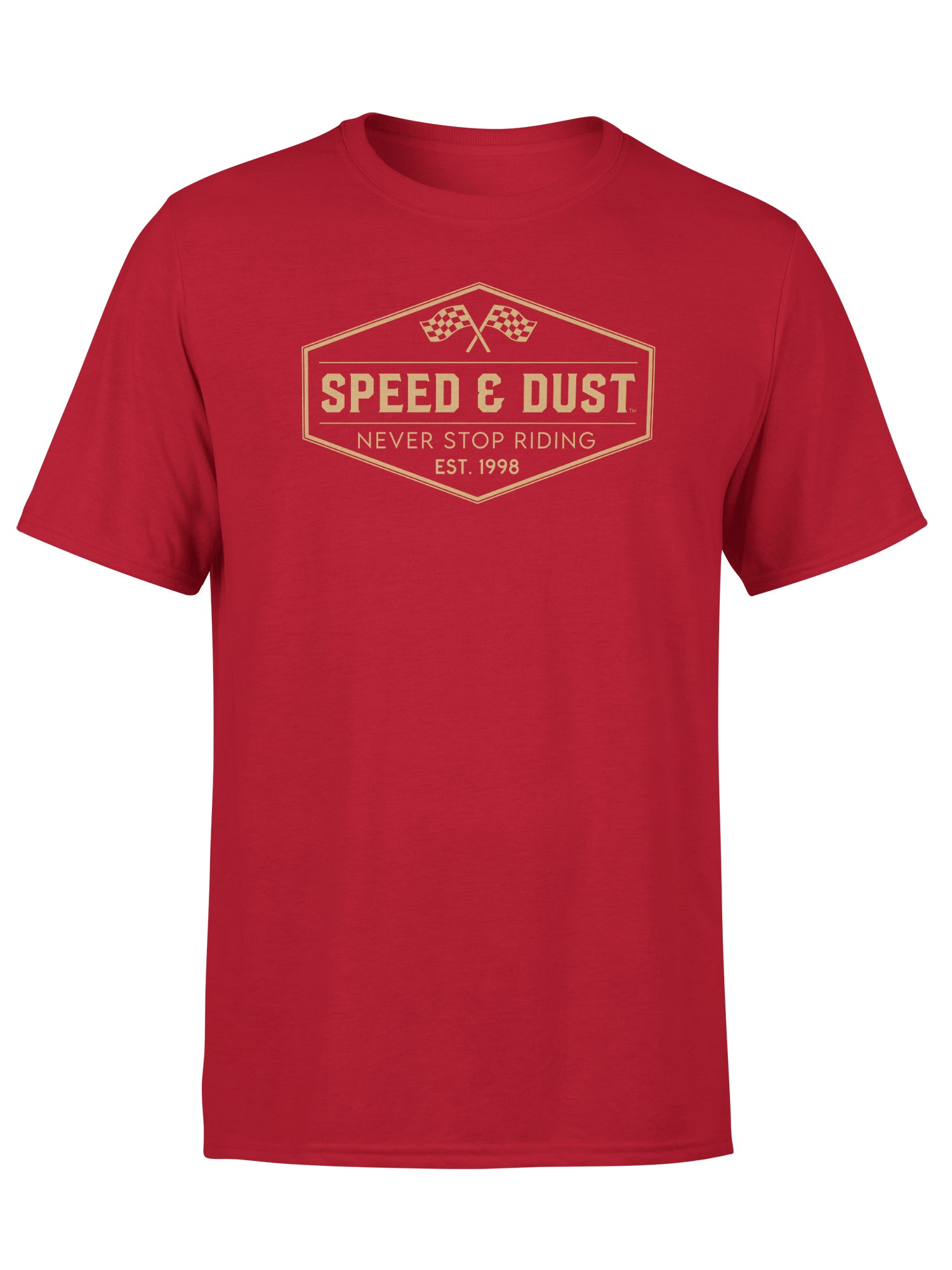 Speed & Dust Retro - Short Sleeve T-Shirt