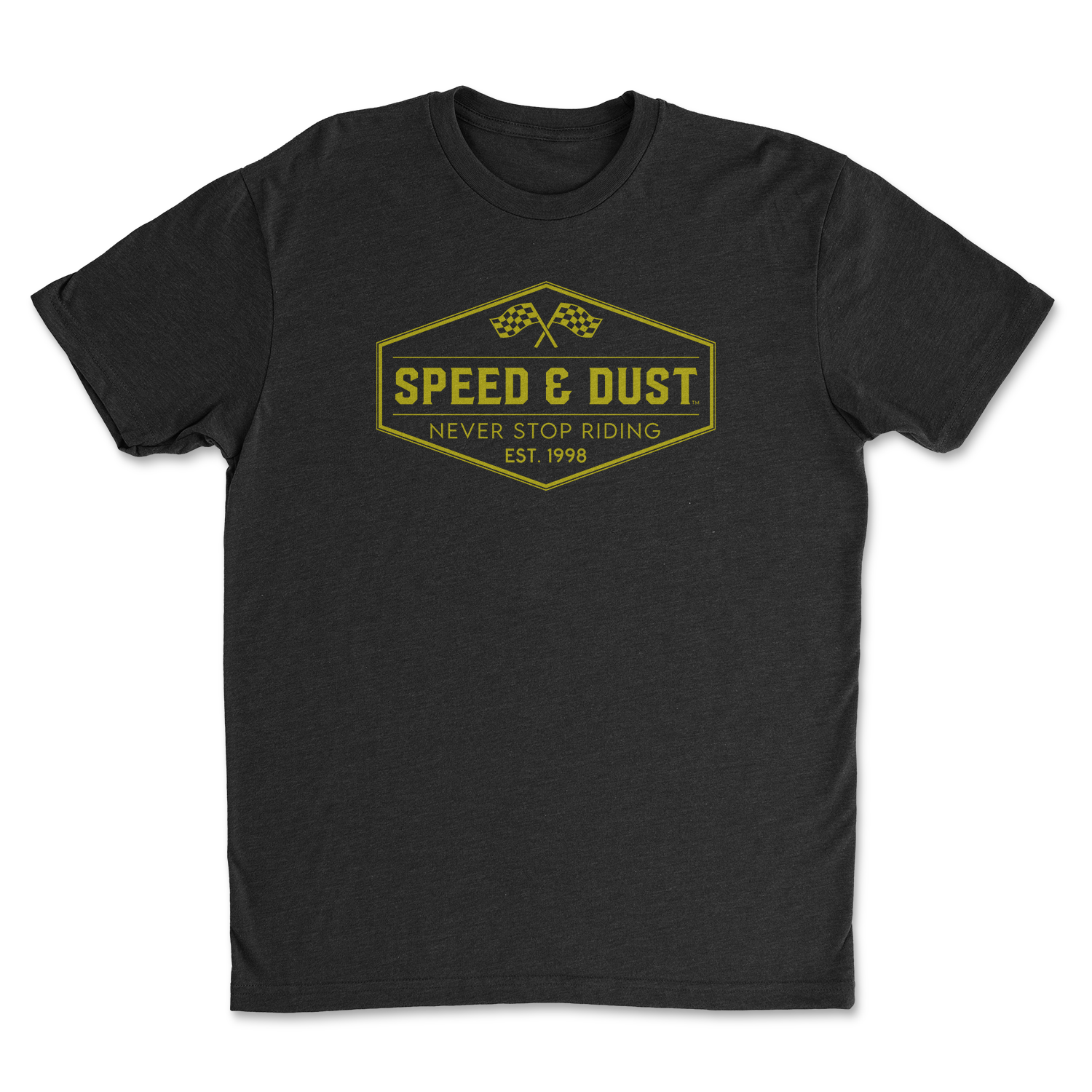Speed & Dust Retro - Short Sleeve T-Shirt