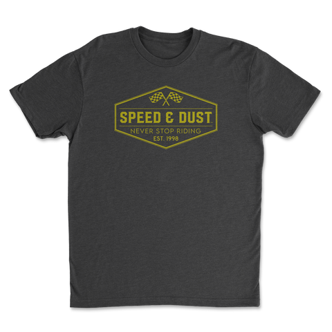 Speed & Dust Retro - Short Sleeve T-Shirt