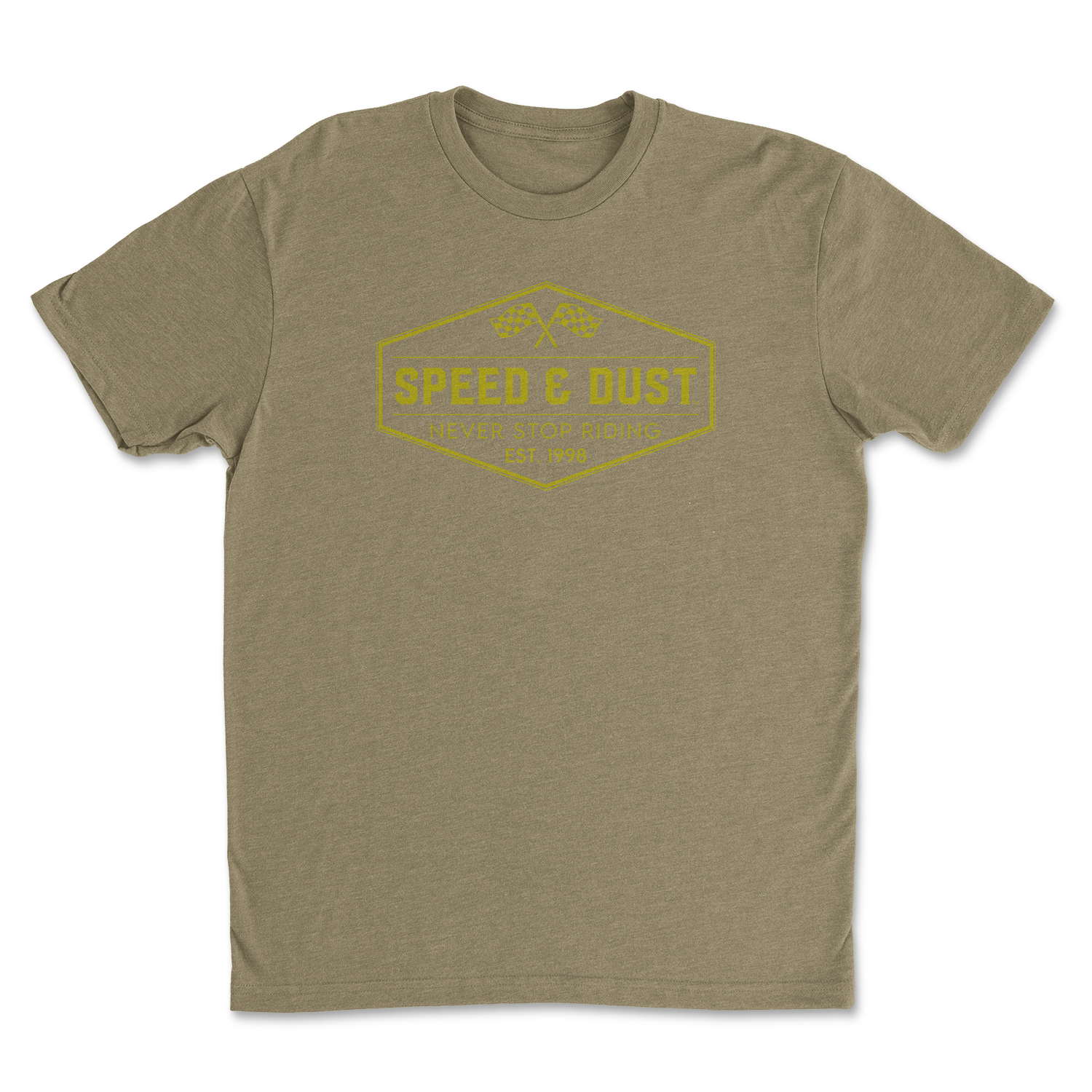 Speed & Dust Retro - Short Sleeve T-Shirt