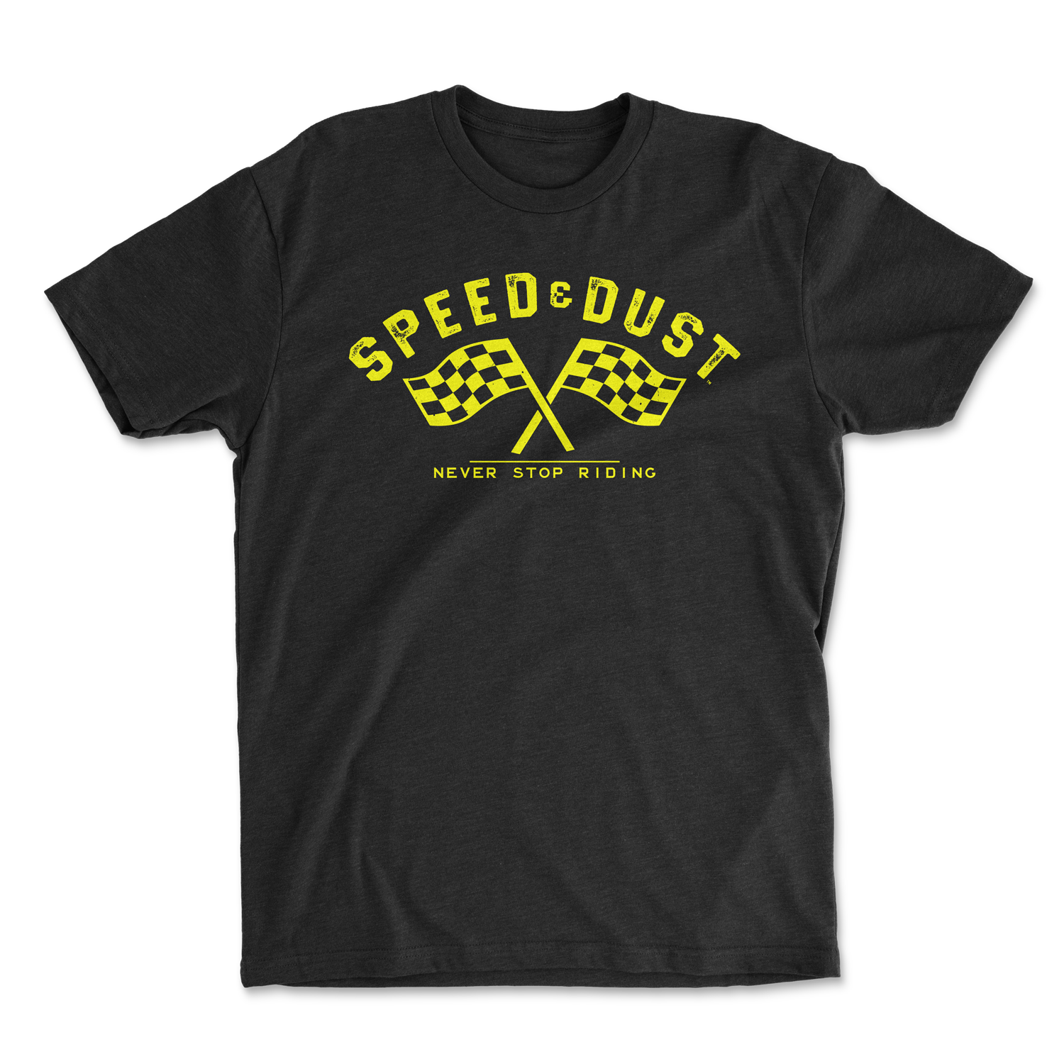 Speed & Dust NeverStopRiding - Short Sleeve T-Shirt