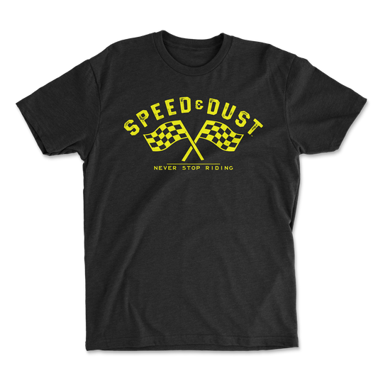 Speed & Dust NeverStopRiding - Short Sleeve T-Shirt