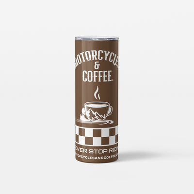 Skinny Tumbler - Cup & Flag