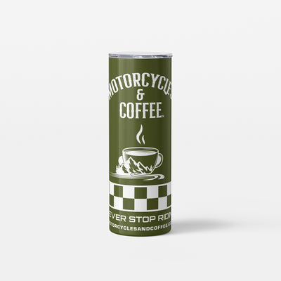 Skinny Tumbler - Cup & Flag