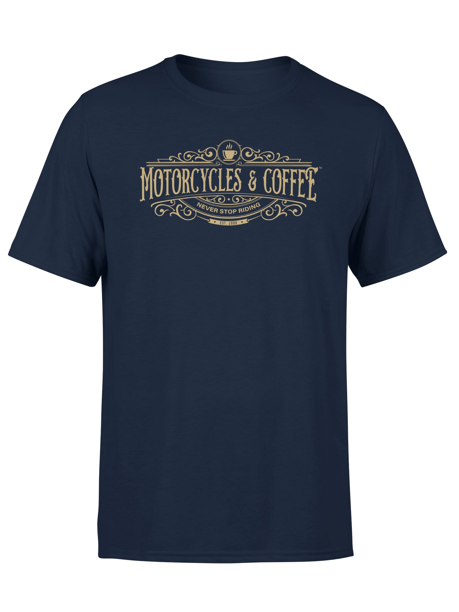 Vintage - Short Sleeve T-Shirt – Motorcycles & Coffee