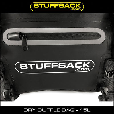 STUFFSACK Dry Duffle Bag - 15L Black