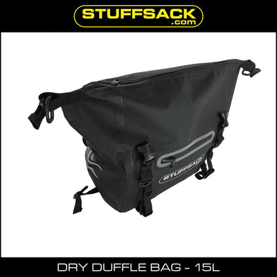 STUFFSACK Dry Duffle Bag - 15L Black