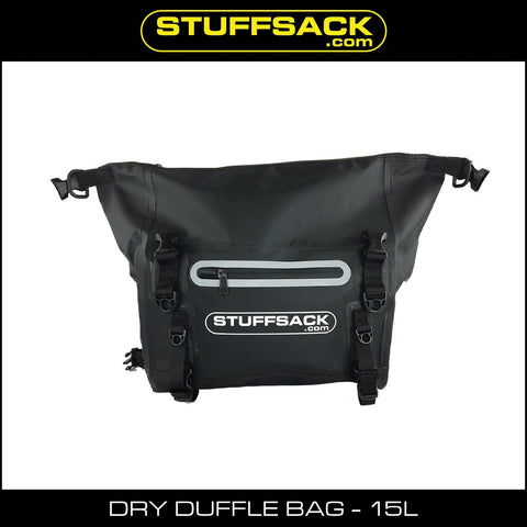 STUFFSACK Dry Duffle Bag - 15L Black