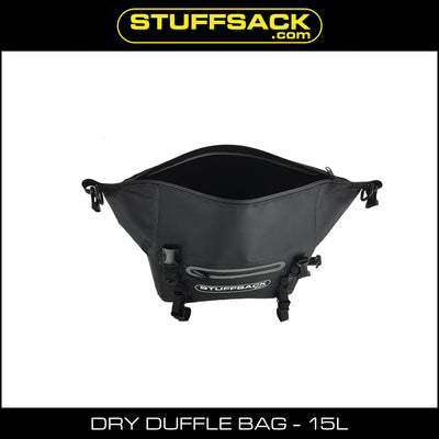 STUFFSACK Dry Duffle Bag - 15L Black