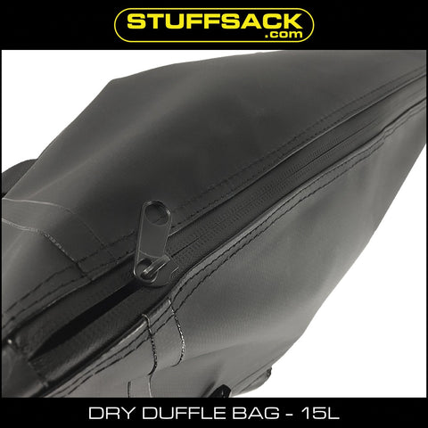 STUFFSACK Dry Duffle Bag - 15L Black