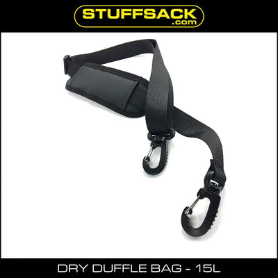 STUFFSACK Dry Duffle Bag - 15L Black