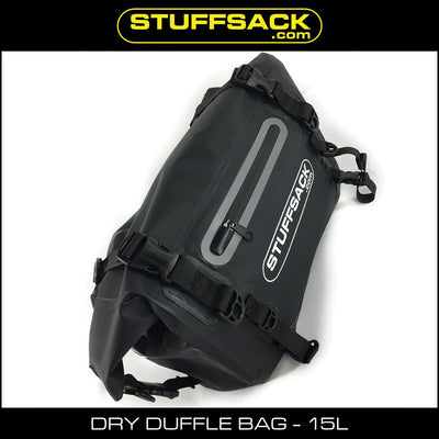 STUFFSACK Dry Duffle Bag - 15L Black