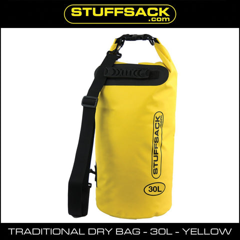 STUFFSACK Traditional Dry Bag - 30L Yellow