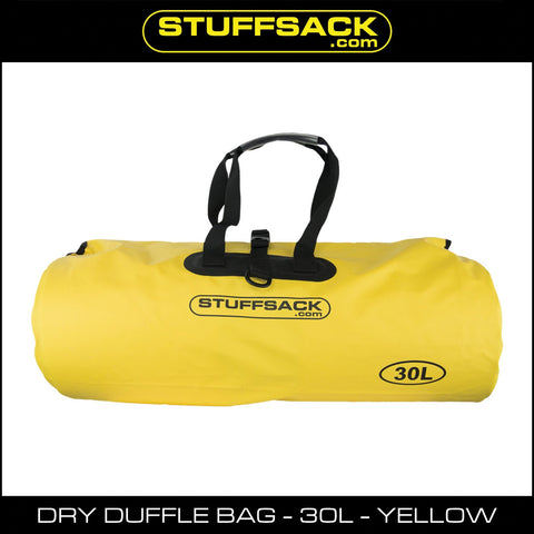 STUFFSACK Dry Duffle Bag - 30L Yellow