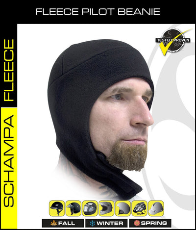 SCHAMPA Fleece Pilot Beanie