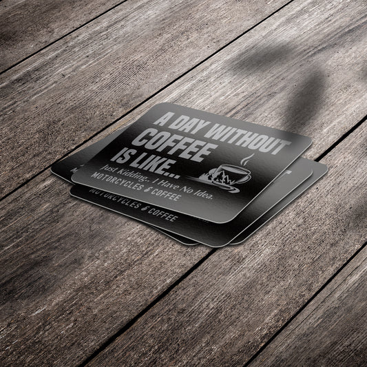Day without Coffee - Premium Stickers