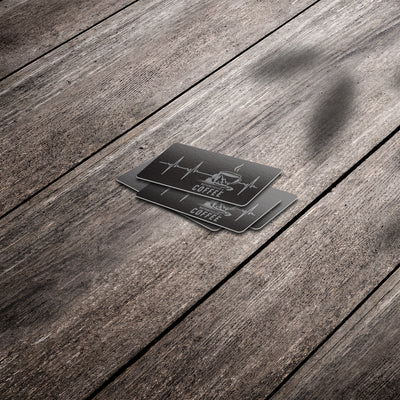 Heartbeat (Cup) - Premium Stickers