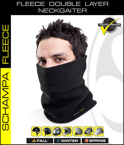SCHAMPA Fleece Double Layer Neck Gaiter
