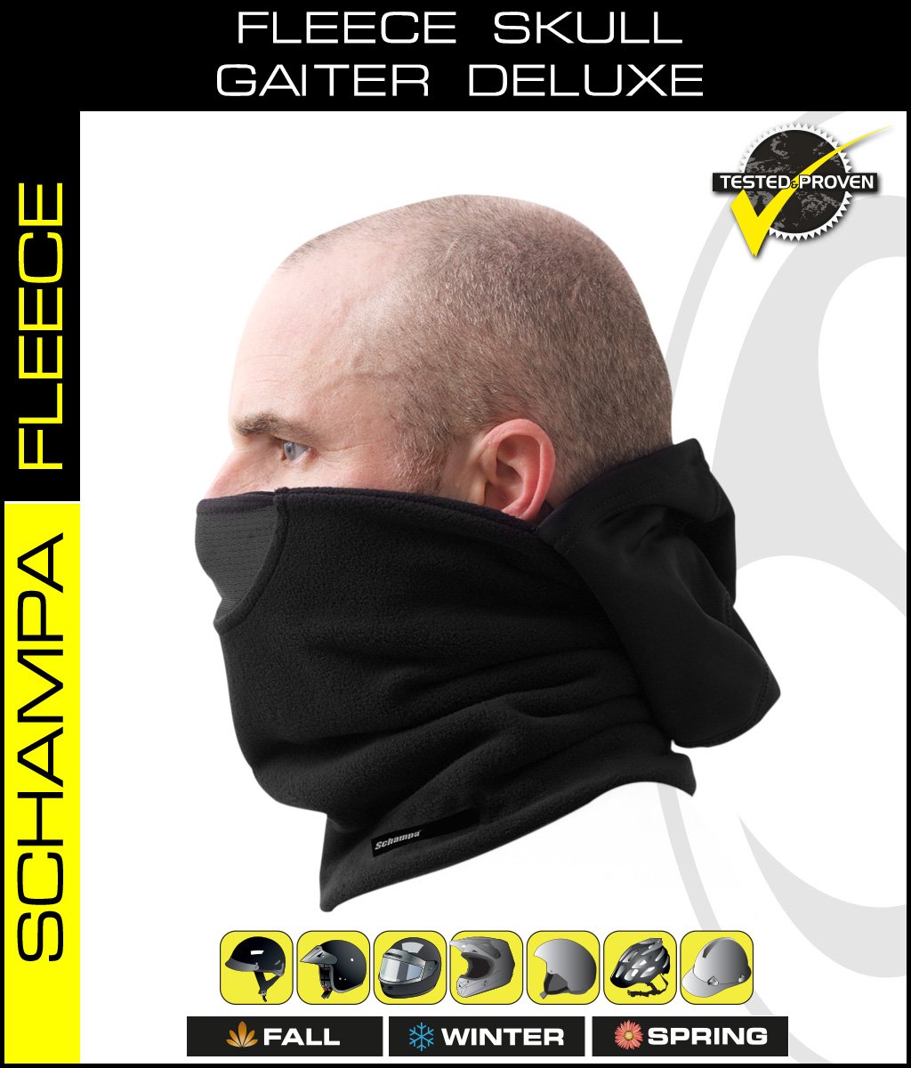 SCHAMPA Fleece Skull Gaiter Deluxe