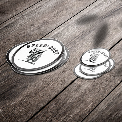 Speed & Dust Moto - Premium Stickers