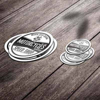 Speed Shop - Premium Stickers