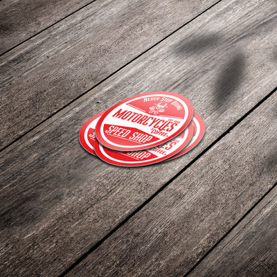Speed Shop - Premium Stickers