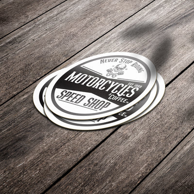 Speed Shop - Premium Stickers