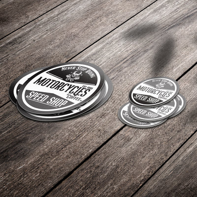 Speed Shop - Premium Stickers