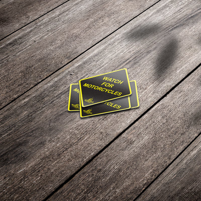 Watch for Motorcycles - Premium Stickers