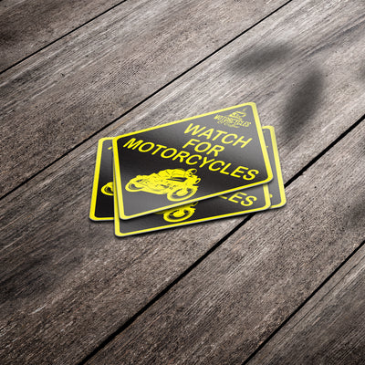 Watch for Motorcycles - Premium Stickers