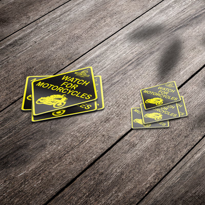 Watch for Motorcycles - Premium Stickers