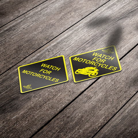 Watch for Motorcycles - Premium Stickers